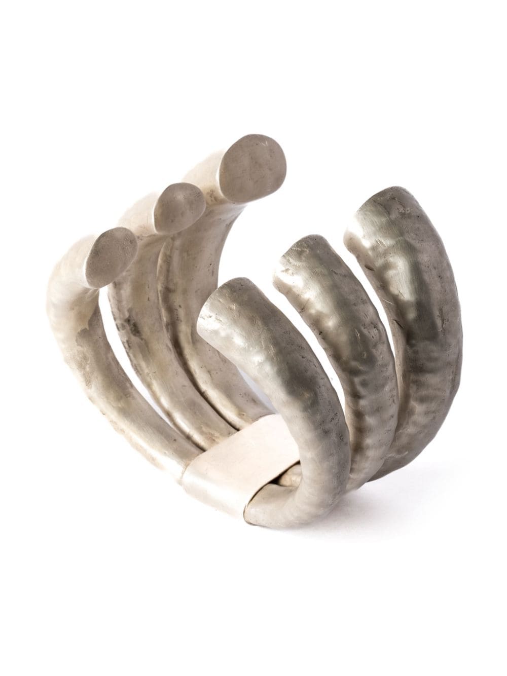 Shop Parts Of Four Claw Cuff Bracelet In Neutrals