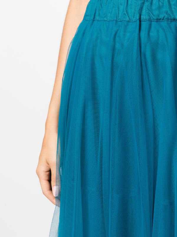 Midi tulle cheap skirt green