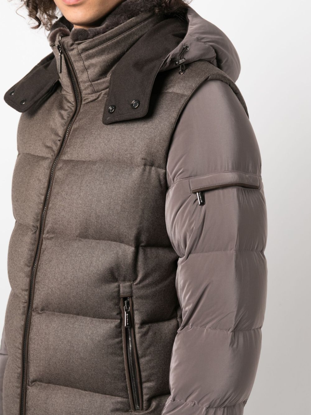 JNBY detachable hood puffer jacket Women