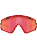 Oakley Wind Jacket® 2.0 goggle-style frame sunglasses - Red