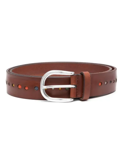 Orciani leather buckle belt
