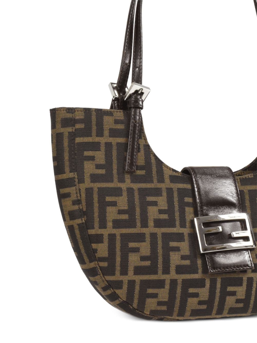 Fendi Pre-Owned Zucca Shoulder Bag - Farfetch