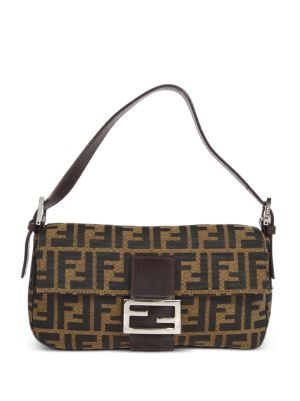 Fendi Pre-Owned 1990s Mini Zucchino Boston Bag - Farfetch