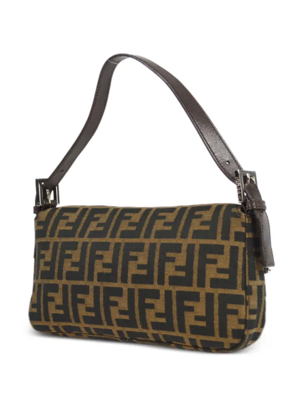 Fendi Pre-Owned 1990-2000s Zucca Baguette Bag - Farfetch