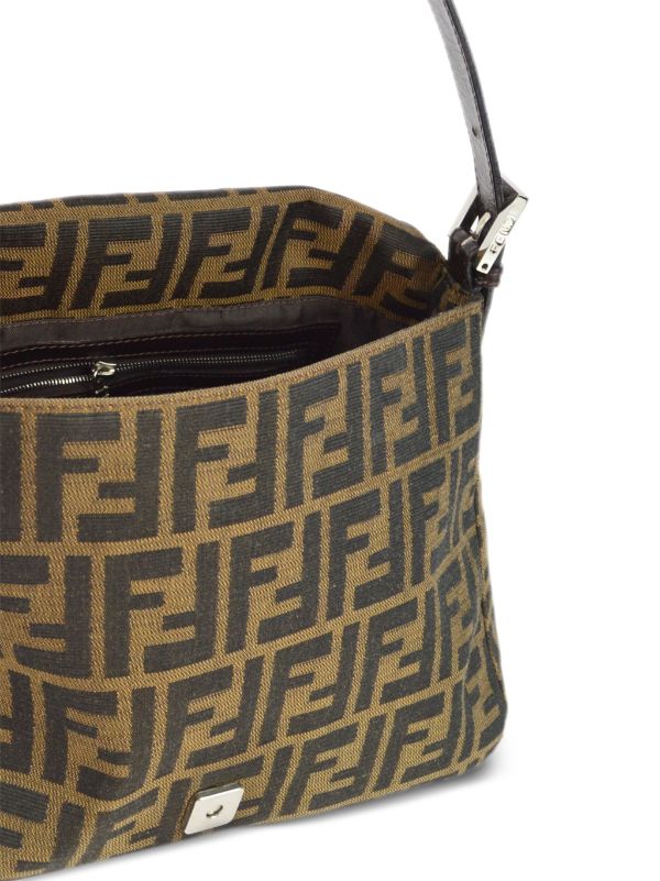 Fendi Pre-owned Zucca Baguette Shoulder Bag