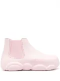 Moschino Gummy 40mm logo-embossed ankle boots - Pink