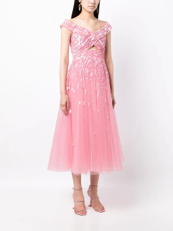 トップス neith Veil Off-shoulder Dress(pink) neith. Veil Off-shoulder Dress(Pink) neith. Veil Off-shoulder