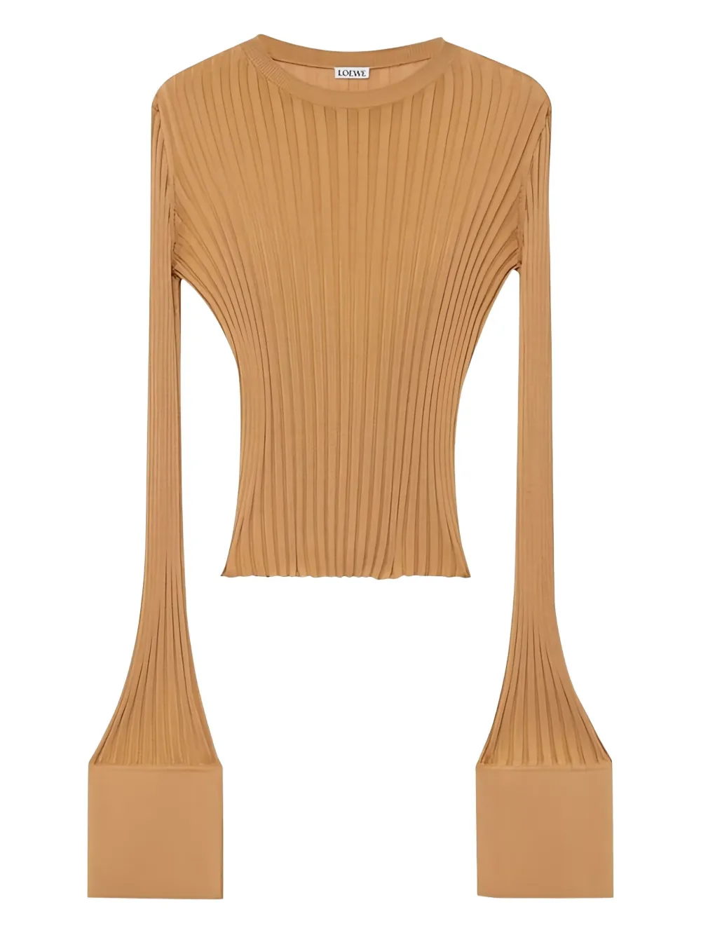 LOEWE fine-ribbed jumper | Neutrals | Image 1