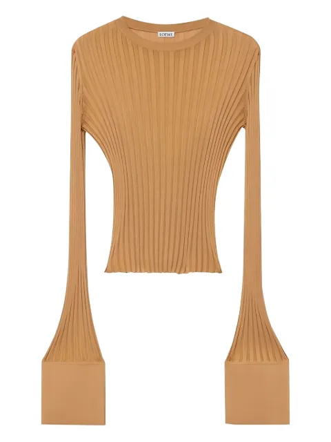LOEWE fine-ribbed jumper