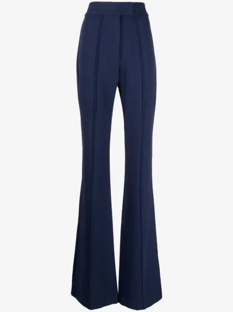 Alex Perry high-waisted flared trousers