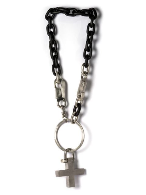 Portal cross-pendant necklace 