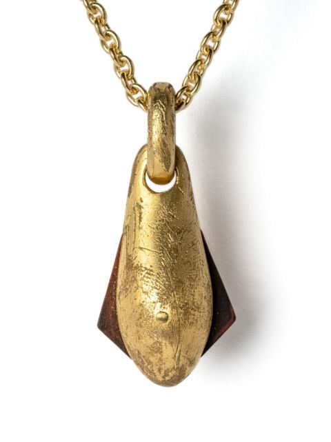 Chrysalis gold-plated necklace