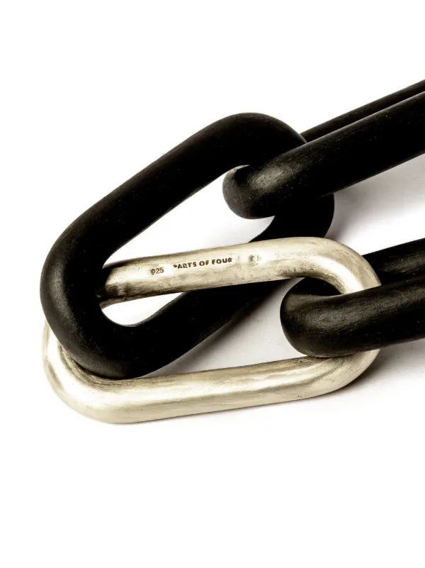 Parts Of Four Organic Chain ネックレス | ブラック | FARFETCH JP