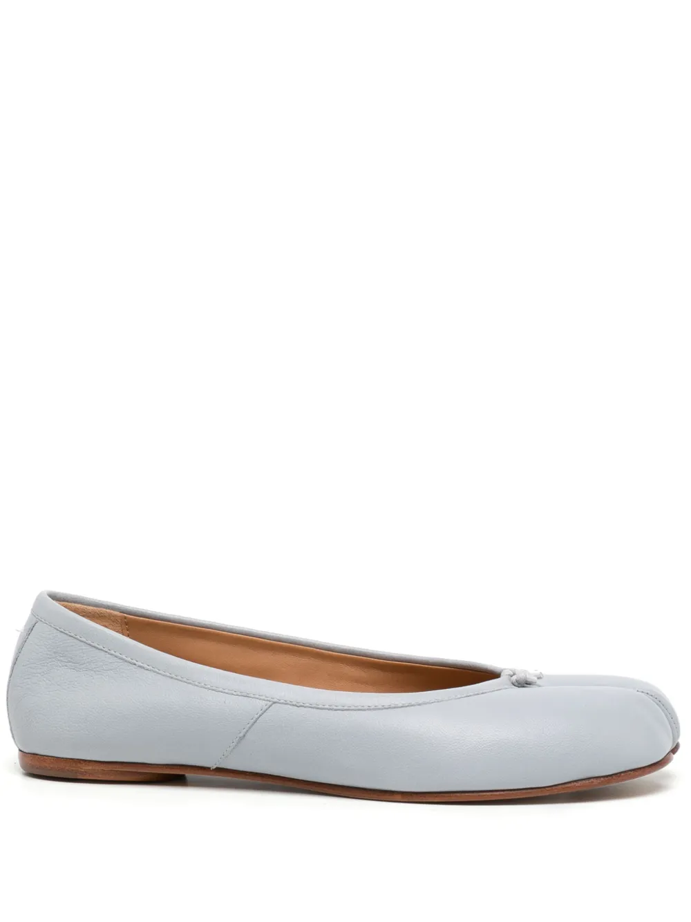 Maison Margiela Tabi leather ballerina shoes