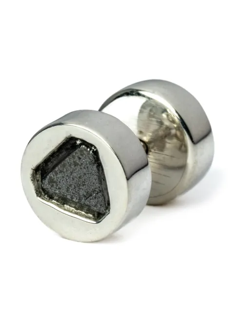Parts of Four puce d'oreille à diamants noirs incrustés