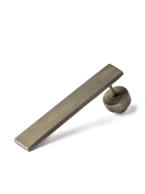 Parts of Four Plate matte-finish single earring