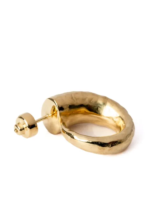 Parts of Four Horn sterling silver earring