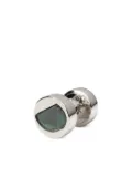 Parts of Four diamond polished-finish stud earring - Silver