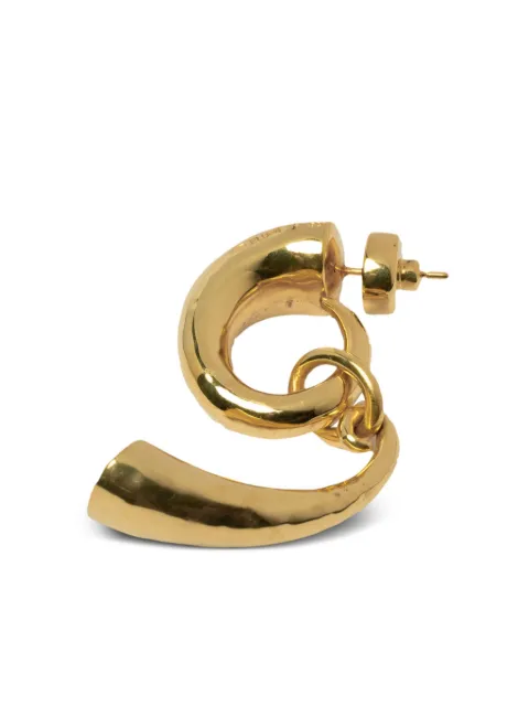 Parts of Four Horn Pendant earring