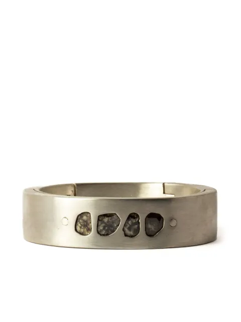 Parts of Four bracelet Sistema serti de diamants