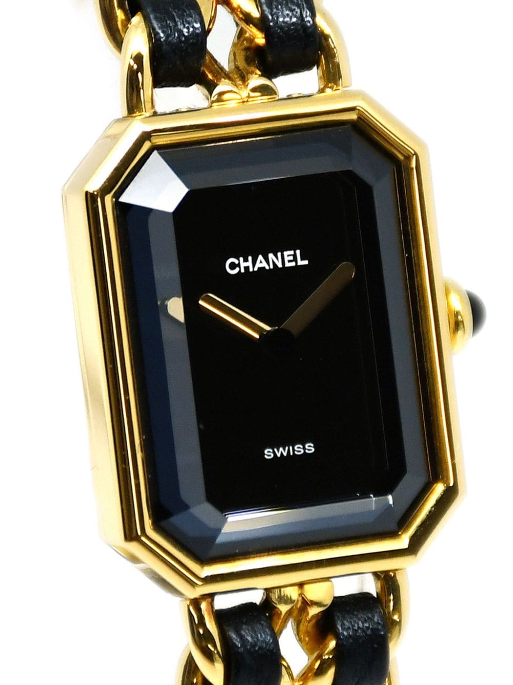 CHANEL Pre-Owned 1987 pre-owned Première XL horloge - Zwart