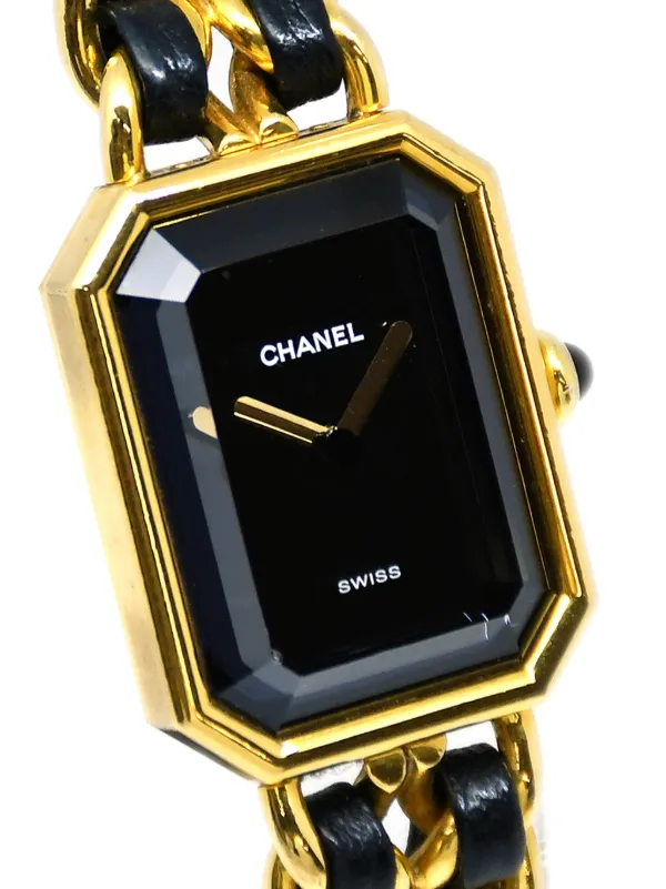CHANEL Pre-Owned 1987 プレオウンド プルミエール XL 26mm | ブラック