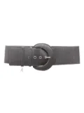 TWINSET mélange-effect striped belt - Grey