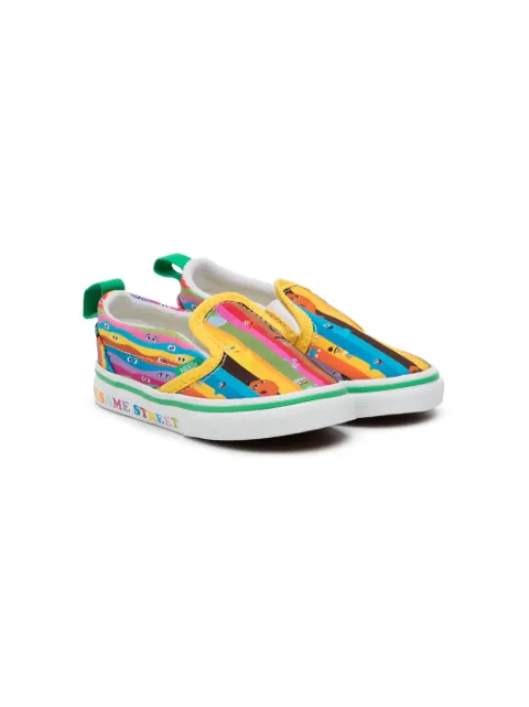 Vans Kids 반스 키즈 X 세서미 스트리트 슬립온 스니커즈