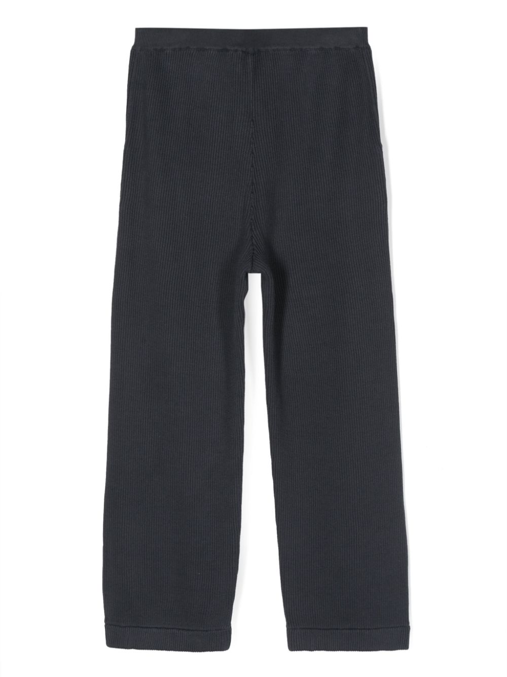 Brunello Cucinelli Kids Broek met trekkoordtaille - Blauw