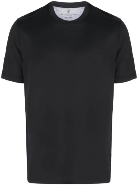 Brunello Cucinelli 真丝棉混纺T恤