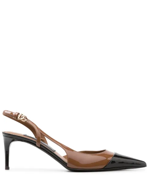 Dolce & Gabbana 70mm patent leather pumps 