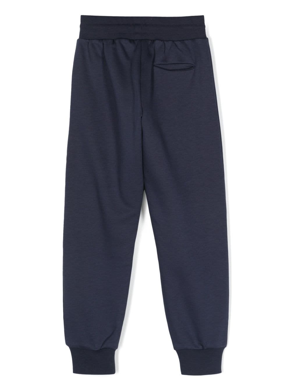 Shop Iceberg Tapered Jersey Tracksuit Trousers In Blue