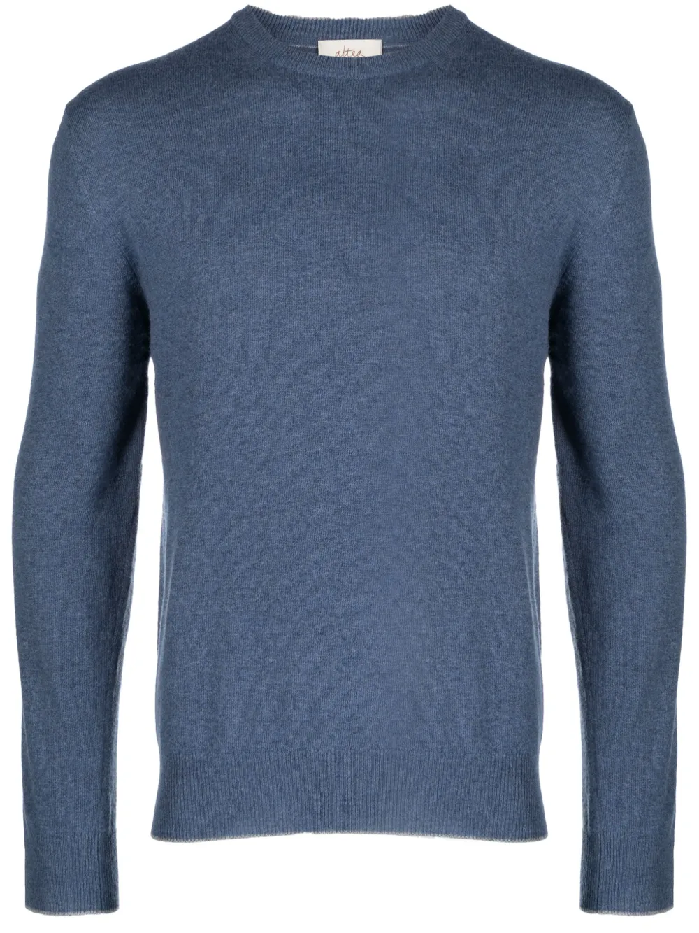 Altea Long-sleeved Fine-knit Jumper In Blue