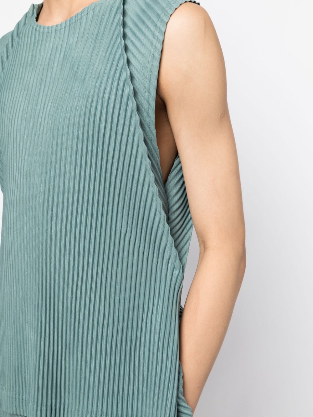 Homme Plissé Issey Miyake Mc August Pleated Tank Top - Farfetch