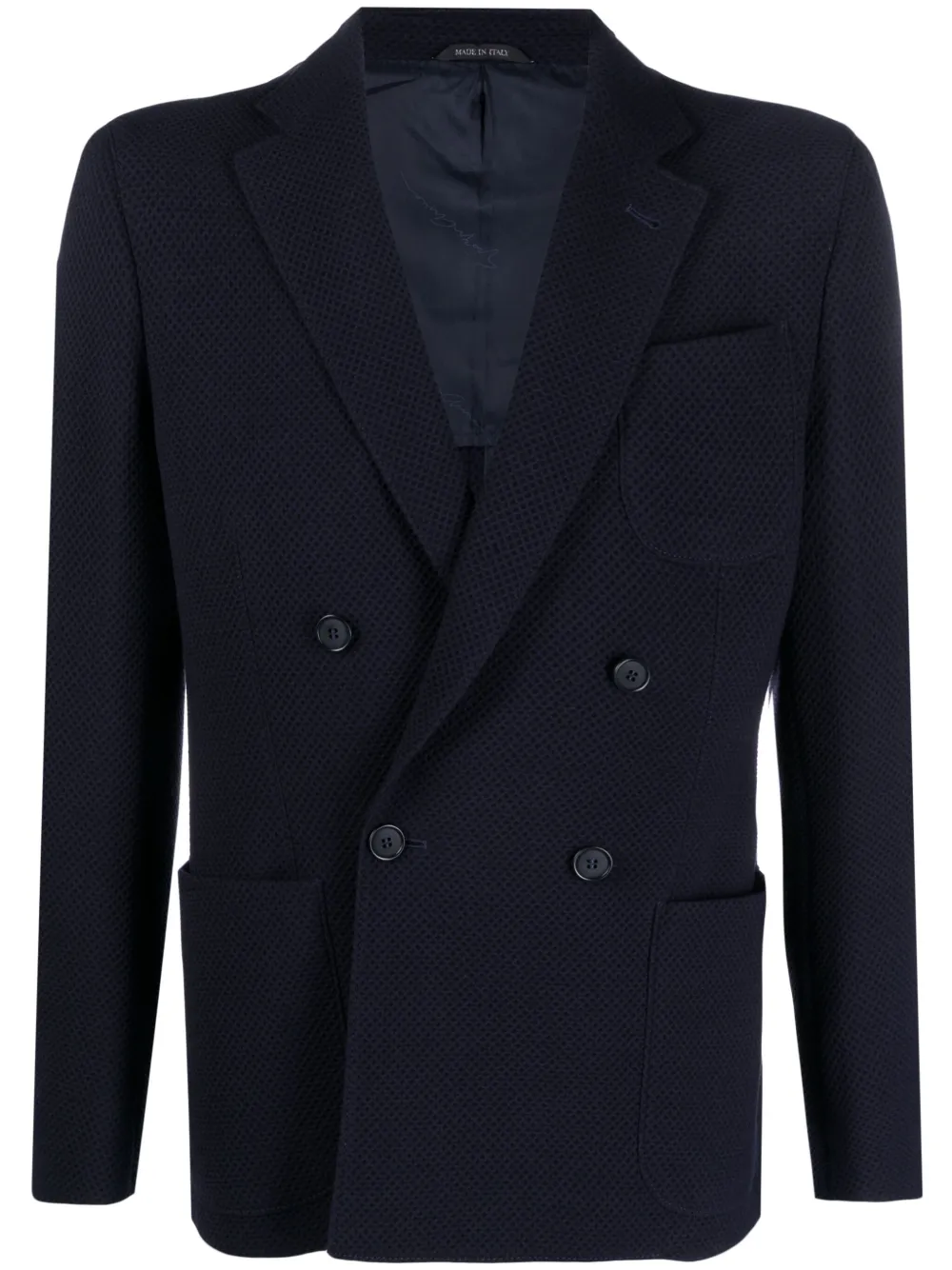 Upton double-breasted blazer