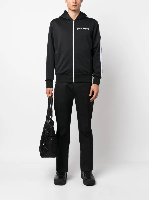 【送料&関税込】Off-White Pants In Black Wool Off-White straight-leg Wool Trousers | Black | FARFETCH
