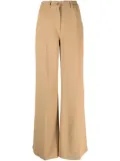 ASPESI high-waisted palazzo pants - Brown
