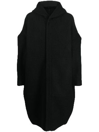 Rick owens hot sale hooded cardigan