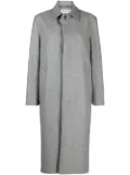 Filippa K single-breasted mélange trench coat - Grey