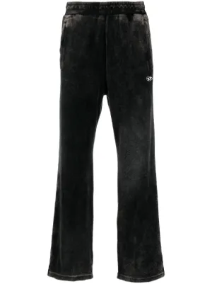 Diesel P Zampband Velvet Track Pants Farfetch