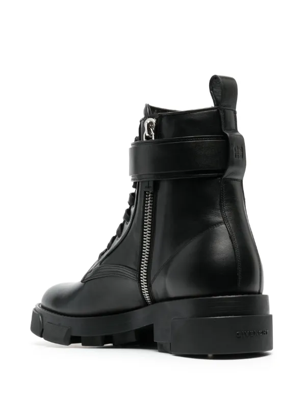 Givenchy Terra Boots in Leather with 4G Buckle | Saks Fifth