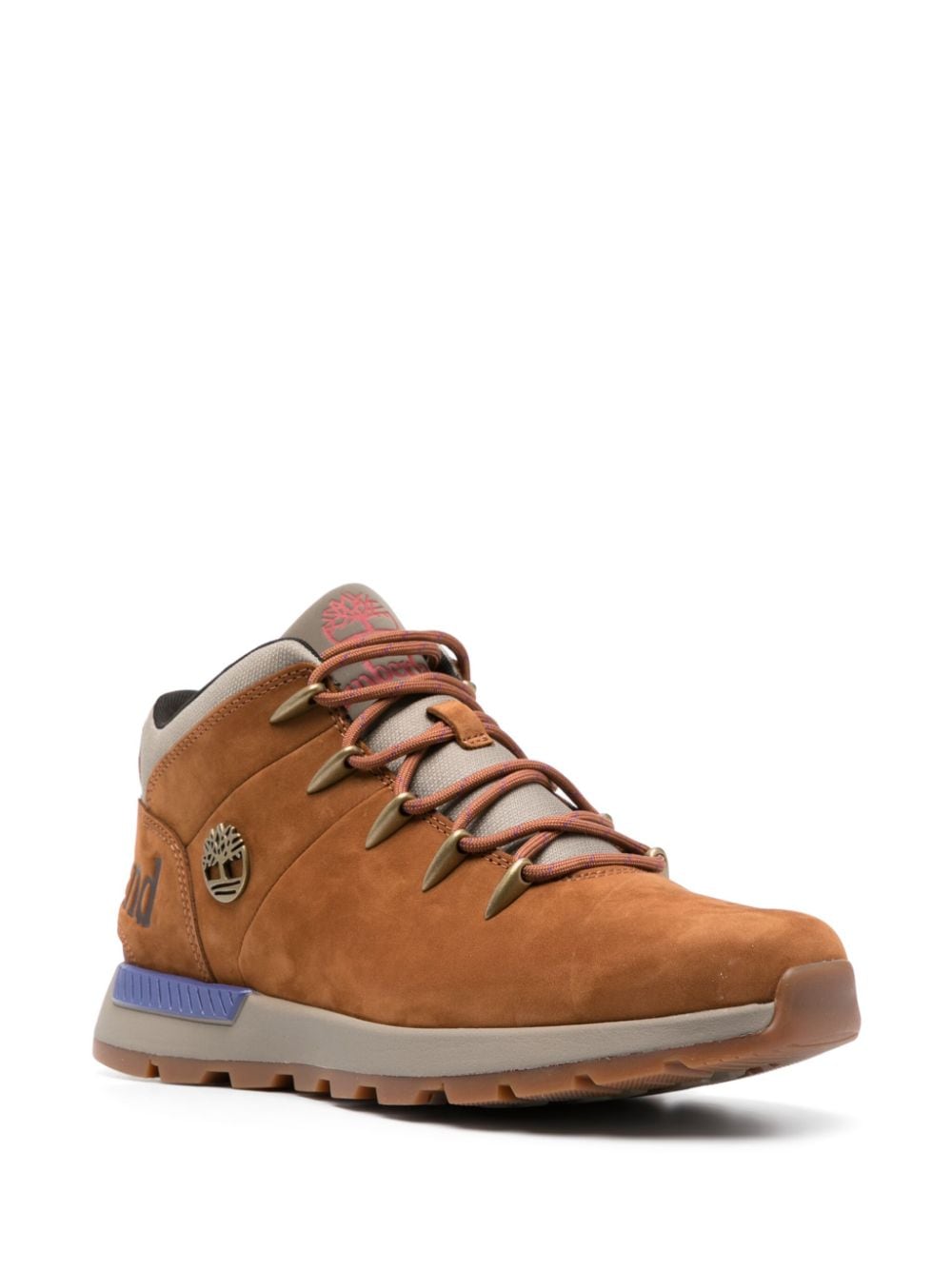 Timberland Sprint Trekker sneakers met logo - Bruin