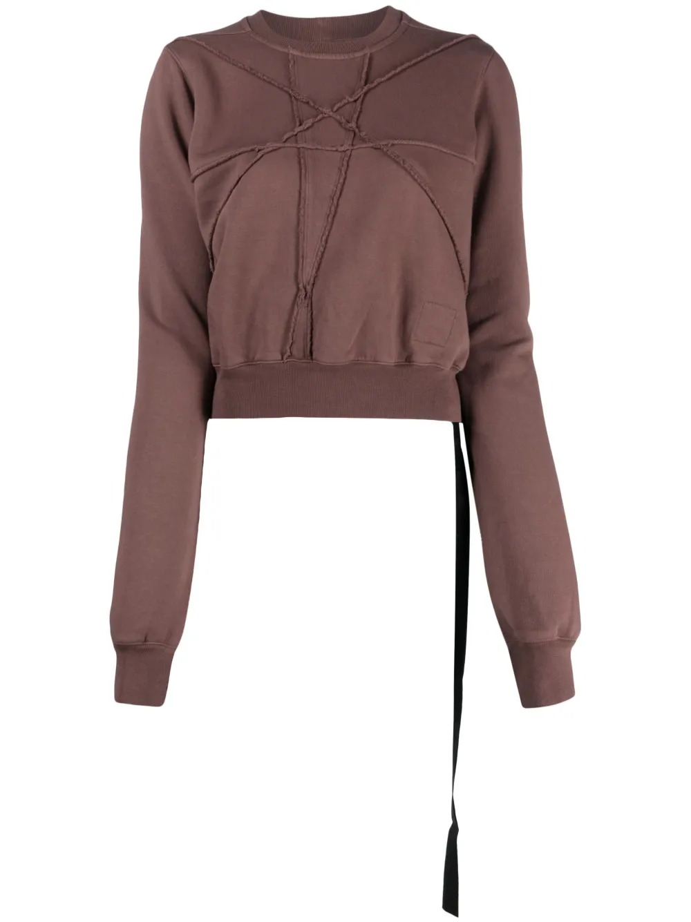 Rick Owens DRKSHDW sudadera corta | morado | Image 1