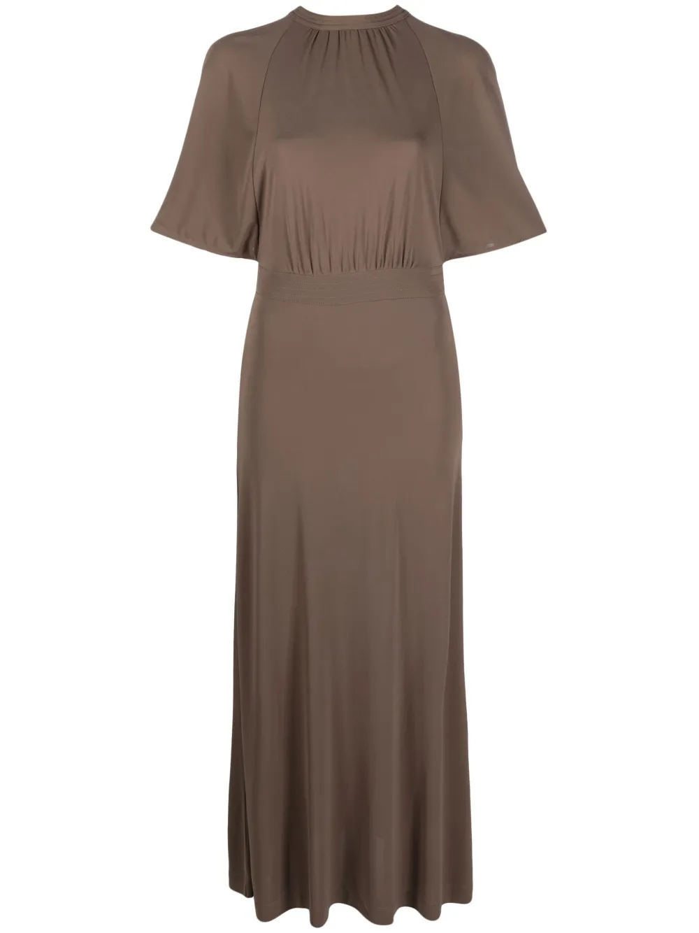 TOTEME fluttersleeve Maxi Dress Farfetch