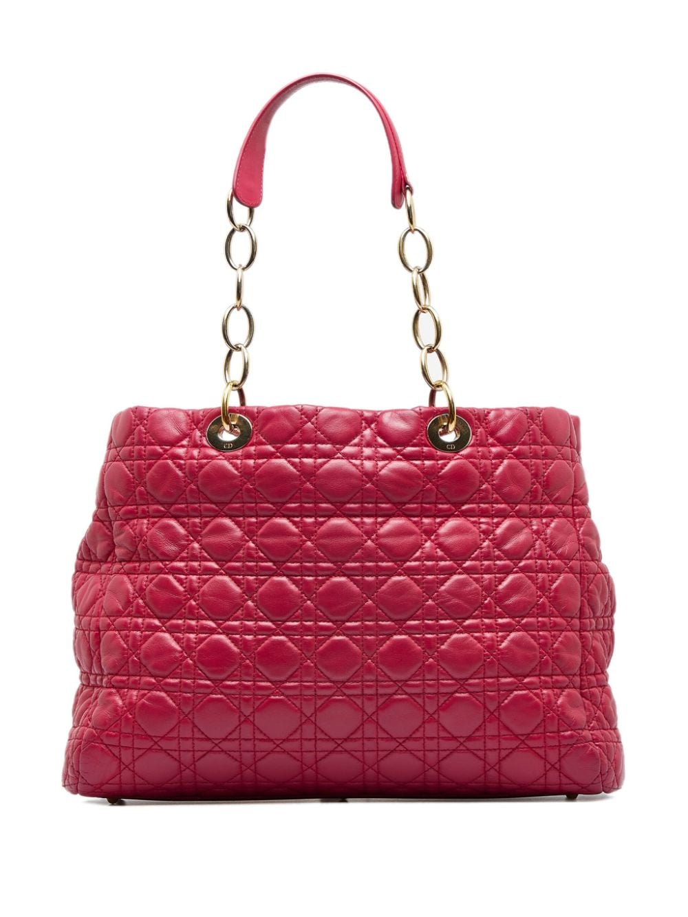 Christian Dior 2013 pre-owned Soft Lady Dior shoulder bag - Rood