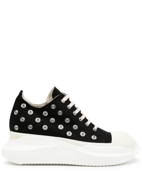 Rick Owens DRKSHDW tenis con puntera en contraste 