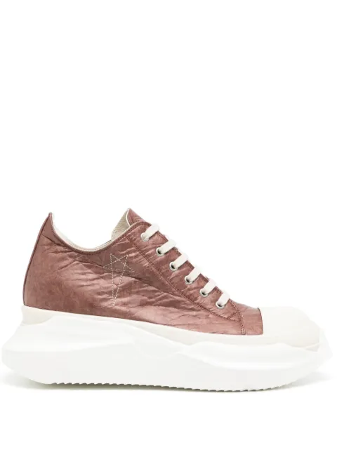 Rick Owens DRKSHDW textured-finish eyelet-detailing sneakers 