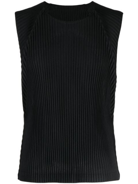 Homme Plissé Issey Miyake Mc August pleated tank top