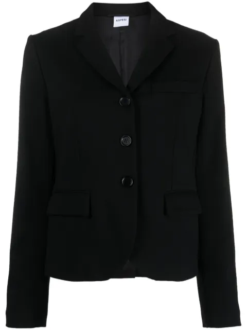 ASPESI cropped three-button blazer