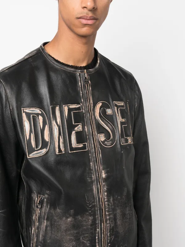 Diesel L-Met レザージャケット - Farfetch